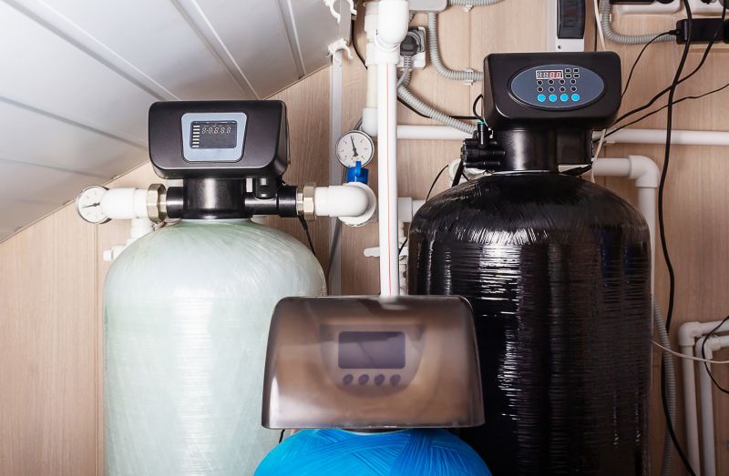 Water Softener System with Digital Display